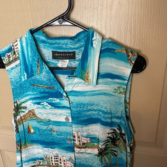 Vintage Connected Apparel Hawaiian Dress - Picture 5 of 6